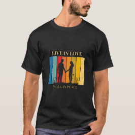 Camiseta masculina Live in Love