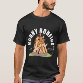 Camiseta Masculina Manga Curta Bunny Bonfire Logo 