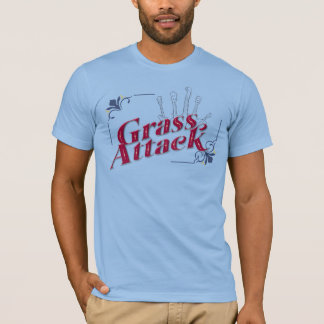 Camiseta masculina manga curta Grass Attack