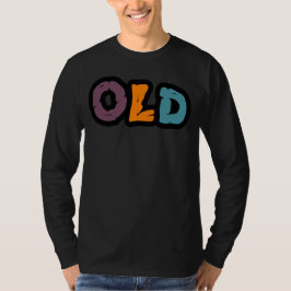 Camiseta Masculina Manga Longa Básica VELHO