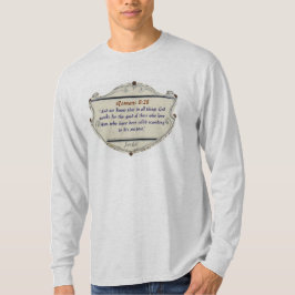 Camiseta Masculina Manga Longa Rom 8:28 Escudo Cri