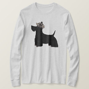Camiseta Masculina Manga Longa Scottish Terrier