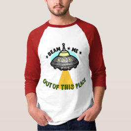 Camiseta Masculina Manga Raglan 3/4 - Nave Espacia