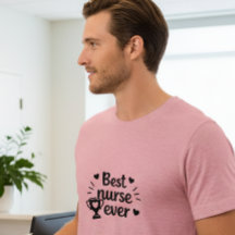 Camiseta Masculina Melhor Enfermeiro de Todos os T