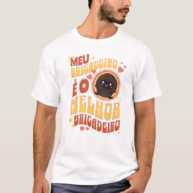 Camiseta Masculina Meu Brigadeiro (Frente)