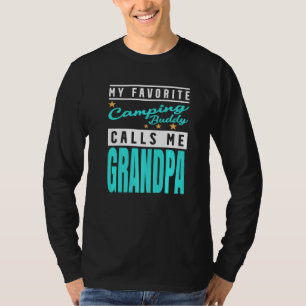 Camiseta Masculina Meu Companheiro de Camping Favo
