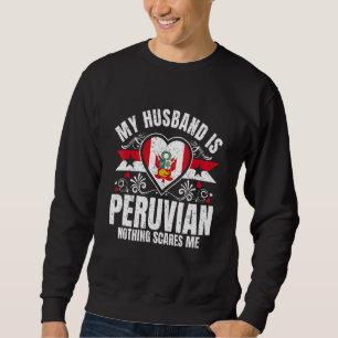 Camiseta Masculina Meu Marido é Orgulho Peruano Ba