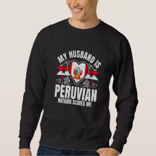 Camiseta Masculina Meu Marido é Orgulho Peruano Ba