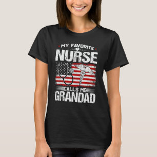 Camiseta Masculina Minha Enfermeira Favorita Me Ch