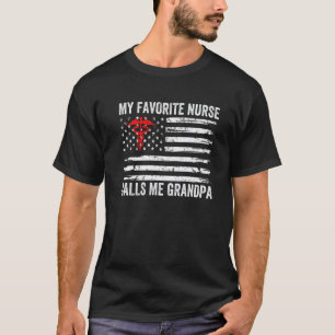 Camiseta Masculina Minha Enfermeira Favorita Me Ch