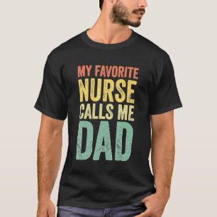 Camiseta Masculina Minha Enfermeira Favorita Me Ch