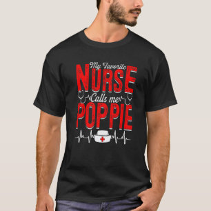 Camiseta Masculina Minha Enfermeira Favorita Me Ch