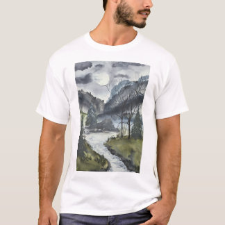 Camiseta masculina Misty Mountain