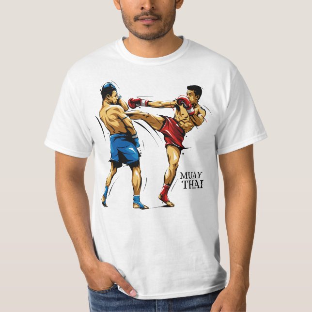 Camiseta Masculina Muay Thai / Boxe Tailandês (Frente)