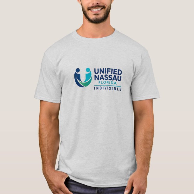 Camiseta masculina Nassau Florida unificada (Frente)