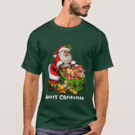 Camiseta masculina Natal Papais noeis