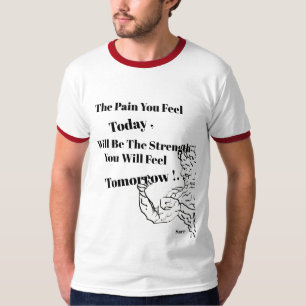 Camiseta masculina: Pense e você fará isso
