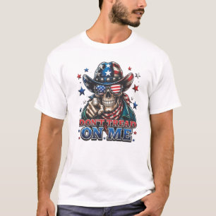 Camiseta masculina Red White Blue and True Eagle