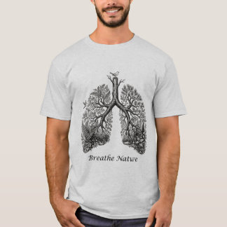 Camiseta masculina - Respire Natureza