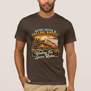 Camiseta Masculina Retro Casa Aguardando Taxas Mai