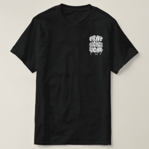 Camiseta masculina Reze, Pregue, Cure