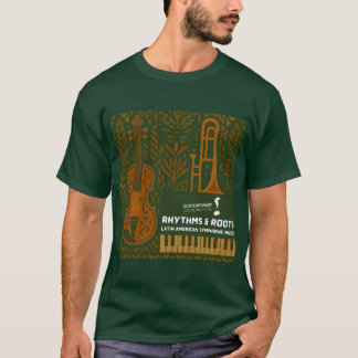 Camiseta masculina Rhythms & Roots