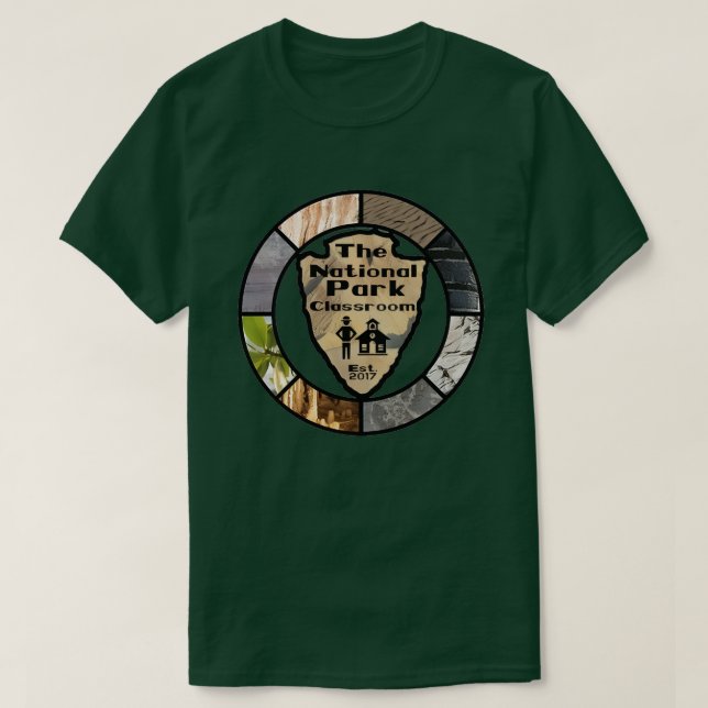 Camiseta Masculina Sala de Aula Parque Nacional (Frente do Design)