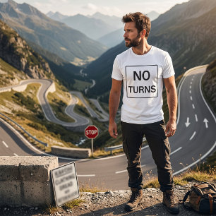 Camiseta Masculina Sinal Sem Curvas