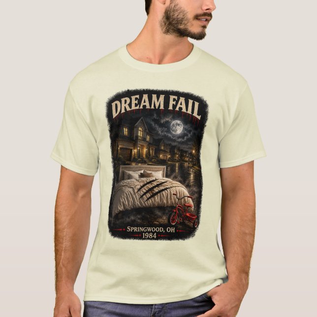 Camiseta masculina Sonho Falha (Frente)