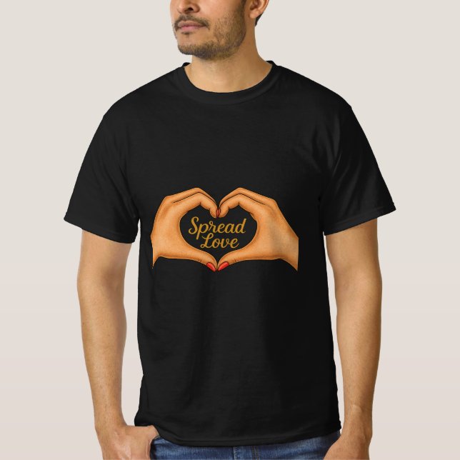 Camiseta Masculina Spread Love (Frente)