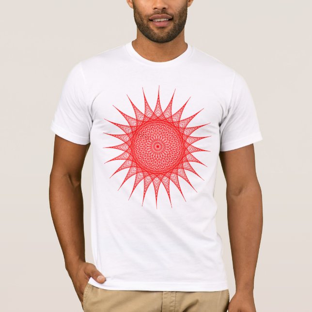 Camiseta Masculina String Art (Frente)
