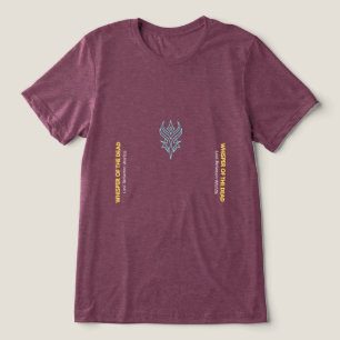 Camiseta masculina "Sussurro dos Mortos" em estilo