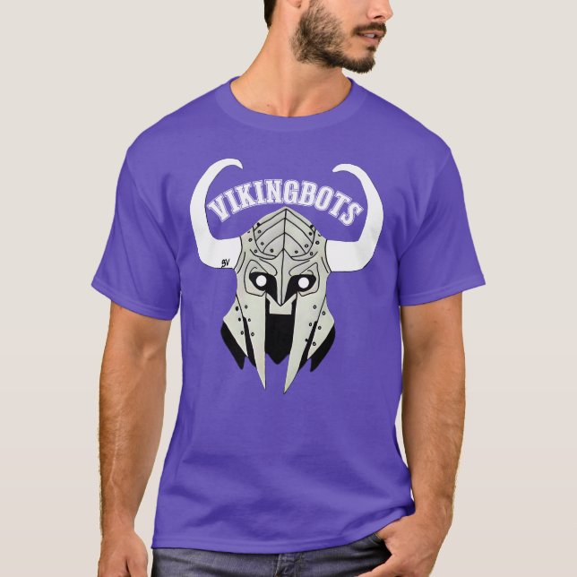 Camiseta Masculina Swan Valley VikingBots – Logoti (Frente)