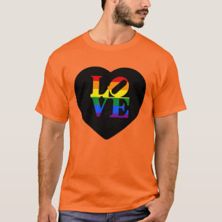 Camiseta Masculina Tie-Dye Spiral Love LGBT