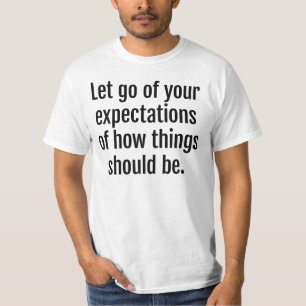 Camiseta Masculina Valor da Expectativa