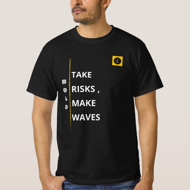 Camiseta Masculina - Vibe Ousado (Frente)