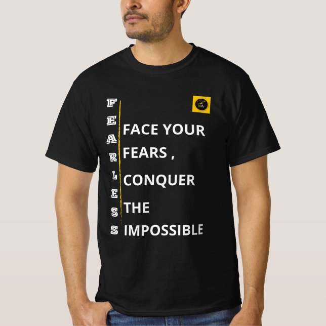 Camiseta Masculina - Vibe Sem Medo (Frente)