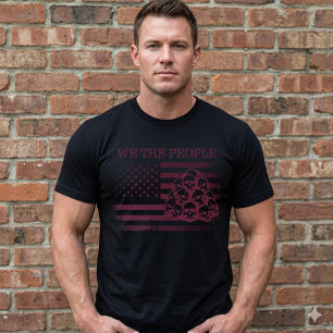 Camiseta Masculina We The People Bandeira American