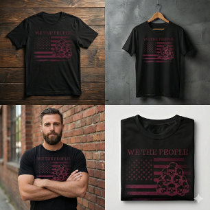 Camiseta Masculina We The People Bandeira American
