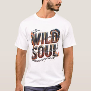 Camiseta Masculina Wild Soul Fire Chain – Rebel En