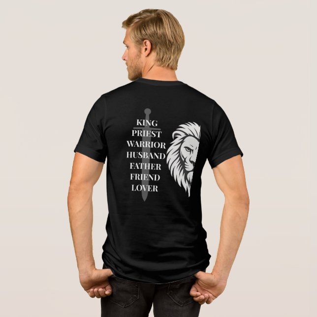 Camiseta Masculinidade Bíblica (Verso completo)