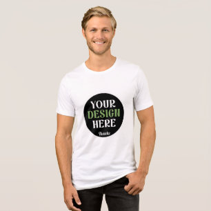 Camiseta Masculino, limpo, afiado e confiante