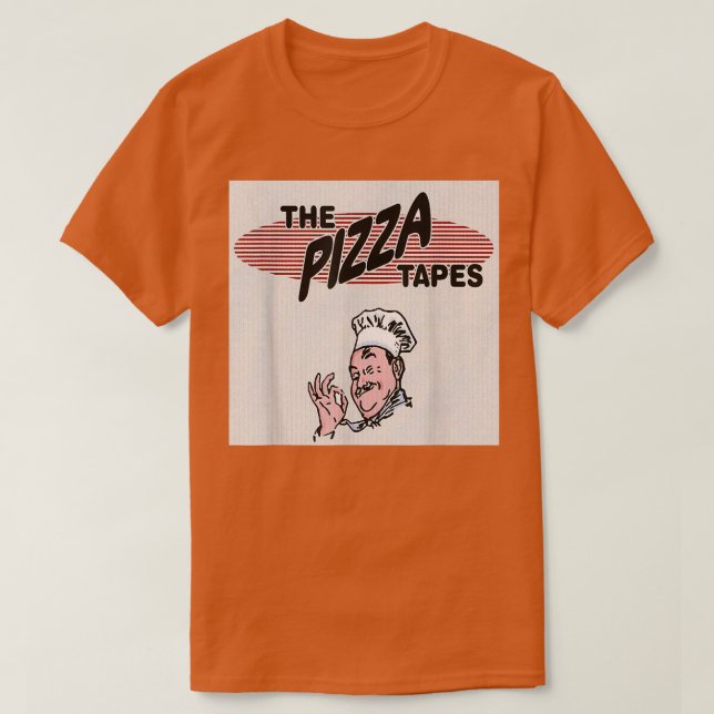 Camiseta Masculinos As Pizza Fitas 9292211 (Frente do Design)