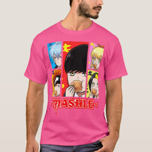 Camiseta Mashle Magic E Músculos1