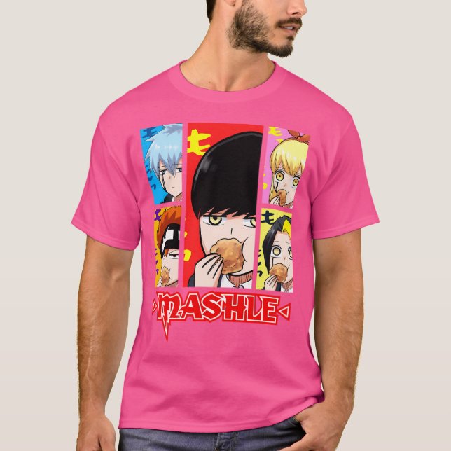 Camiseta Mashle Magic E Músculos1 (Frente)