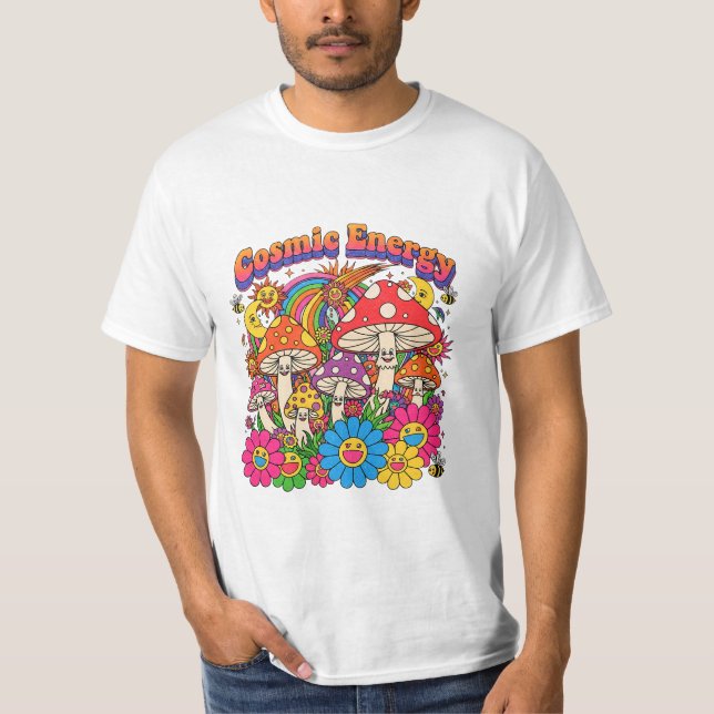 Camiseta MASHROOM COSMIC ENERGY (Frente)