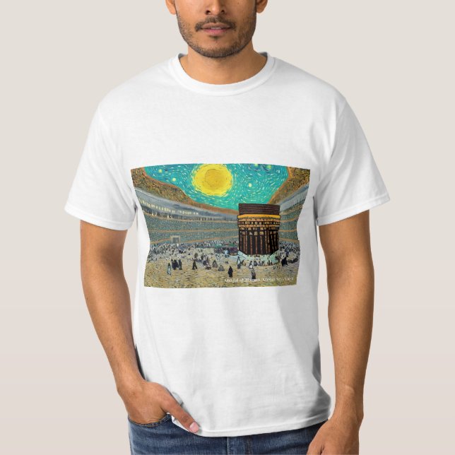 Camiseta Masjid al-Haram, Meca, Arábia Saudita em um T-Shir (Frente)