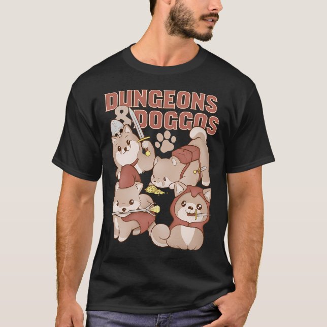 Camiseta Masmorras Doggos (Frente)