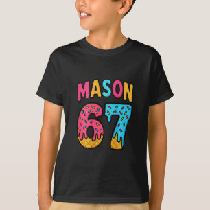 Camiseta Mason 67 Meme Sorvete Divertido Seis Sete (em Ck)