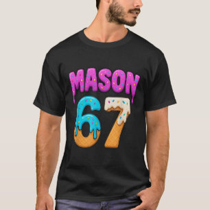 Camiseta Mason 67 Sorvete Gotejamento Meme Divertido Seis S